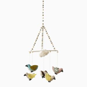 NWT Petit Pehr Sparrows Baby Mobile